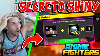 😱 SECRETO SHINY ZEUS EN ANIME FIGHTERS ROBLOX *SALE BIEN* UPDATE 18