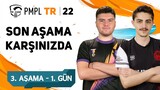 2022 PMPL Türkiye Güz mevsimi | 2. Sezon 3. Aşama 1. Gün |  PUBG MOBILE Pro League