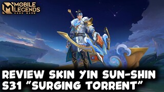 RILIS DI 23 DES!! REVIEW SKIN YIN SUN-SHIN S31 "SURGING TORRENT" | MOBILE LEGENDS BANG BANG