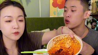 Whoever finishes eating last does the dishes—let’s see if my boyfriend will be smitten by the tripe 