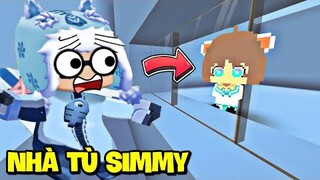 THỬ THÁCH SIÊU CAY: MEOWPEO THOÁT KHỎI NHÀ TÙ SIMMY TRONG MINI WORLD *MEOWPEO GIẢI MÃ