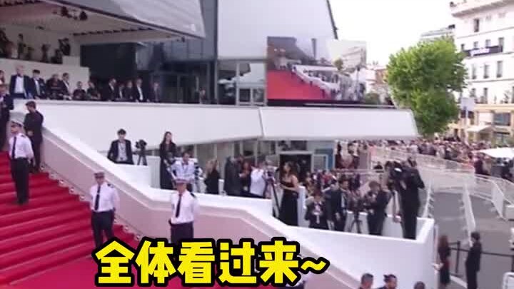 This woman was even featured on Cannes live coverage for two whole minutes! Let’s just say, Chinese 