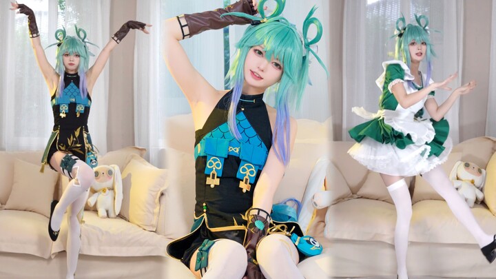 你小子好福气，看篁大人穿女仆装