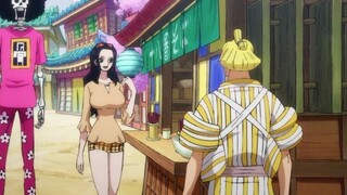 KETIKA ROBIN BERTEMU SANJI DI WANO KUNI