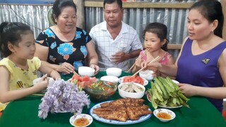 Cá Kho Lạc Chấm Bông Lục Bình Cá Lưỡi Trâu Muối Sả Ớt Chiên Tươi Ngon Hết Sảy| TKQ & Family T539