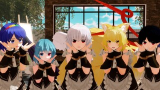 [Oriental mmd] Mercy yang bebas dari Che Wan Maid