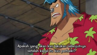 Pertengkaran frenky dan ussop masalah kapal going merry