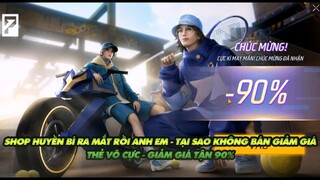 Free Fire| Tại sao shop huyền bí không bán thẻ vô cực nhỉ - Shop huyền bí giảm 90%