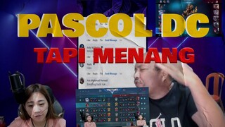 PASCOL DC TAPI MENANG‼️ PASCOL NGAMUK SAMPE KENA SETRUM EUDORA‼️