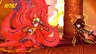 【MUGEN】Master Bayangan VS Partikel Berat Naruto