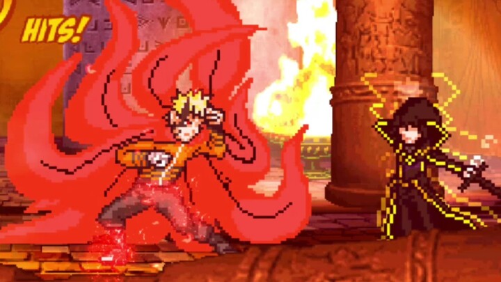 【MUGEN】Master Shadow VS Heavy Particle Naruto