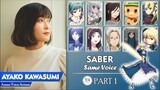 [SUB INDO] | Ayako Kawasumi Anime Voice Actress | Part 1