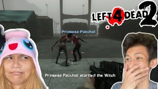 Niyaya ko si Jowa Mag Laro ng Left 4 Dead 2 *First time niya!*