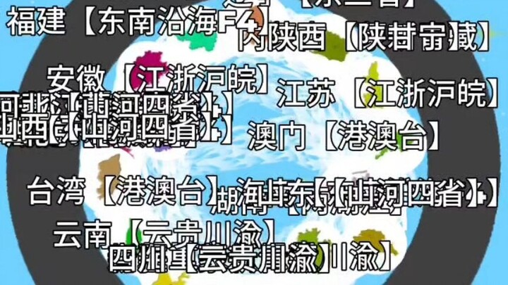 การแข่งขันชุดเพลงสั้นของแต่ละมณฑล