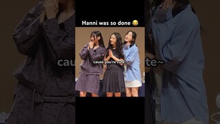 Minji always confused Hanni 😂 #newjeans #뉴진스