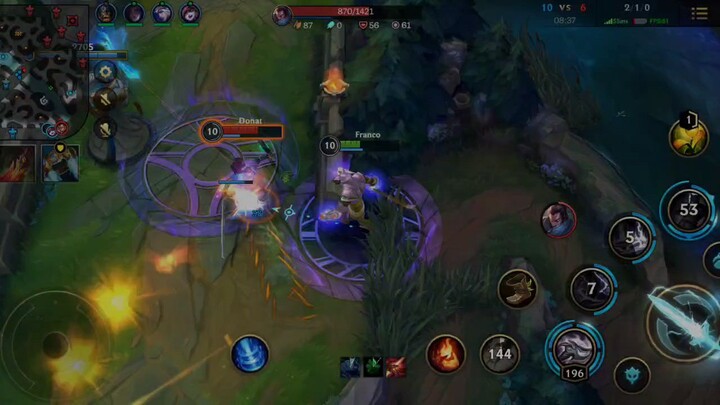Nasus 600+ stacks