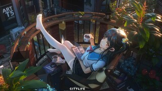 Battle Scene Mashup of Cool Female Characters in Games