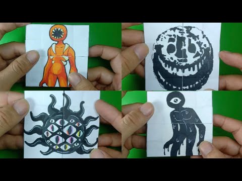 RUSH ROBLOX DOORS MONSTERS ARTS AND PAPER CRAFTS - BiliBili