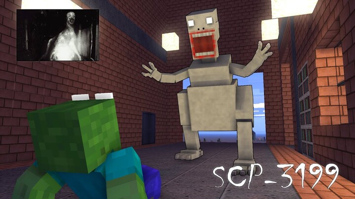 Monster School: SCP-3199(HUMAN REFUTED) - Horror Minecraft Animation