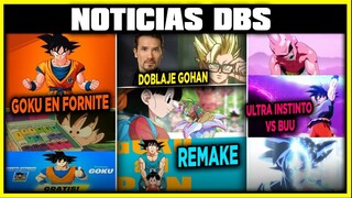 DRAGON BALL SUPER SUPER HERO DOBLAJE LATINO DE GOHAN | GOKU EN FORTNITE | DBS 2 MÁS INFO | ANZU361