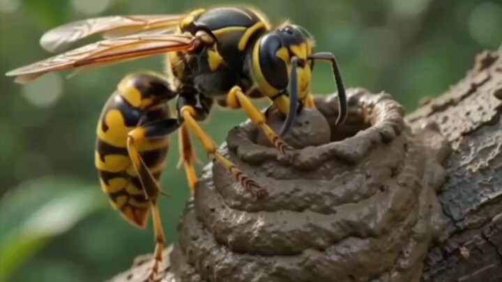 The Master Architect of Nature: Potter Wasp 🏗️