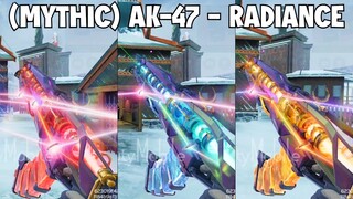 THIS AK-47 - RADIANCE COMES in 5 DIFFERENT COLORS of CAMO!! COD MOBILE - SEASON 3