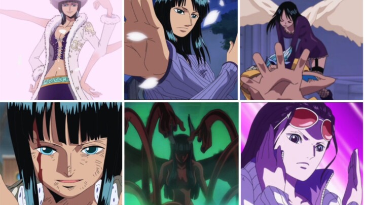 From the two-wheeled flower to the devil flower! Take you through all of Robin's moves! The superhum