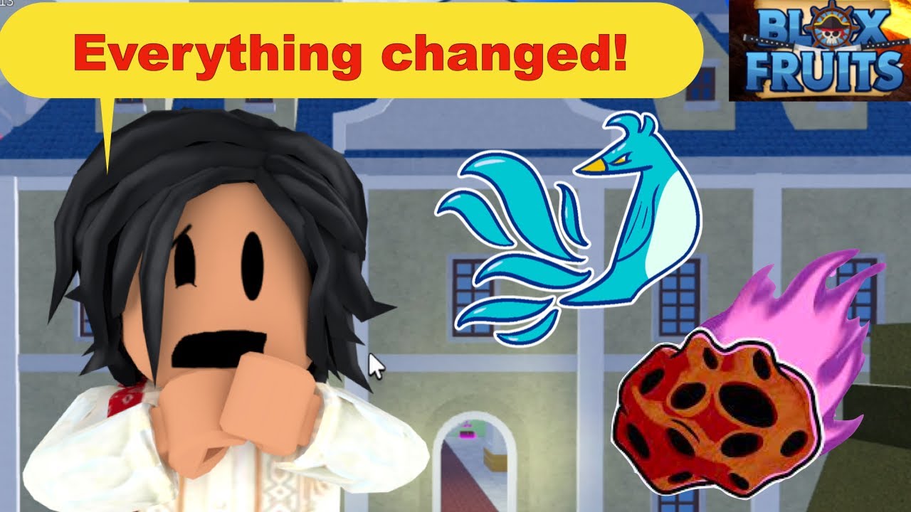 THEY COMPLETELY CHANGED THE MAGMA FRUIT! *New best?!* Roblox blox fruits -  BiliBili