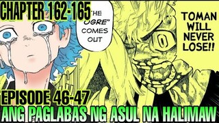 Tokyo Revengers Tagalog Episode 46/47 | Chapter 162-165 | Ang Paglabas ng Asul na Halimaw!!!