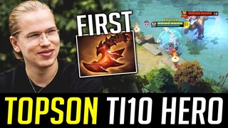 Topson TINKER - First Build Overwhelming Blink - TI10 Hero?