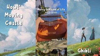 Kalimba Cover - Merry Go Round of Life (Howl's Moving Castle OST) Studio Ghibli