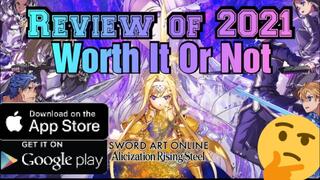 Sword Art Online Integral Factor Review of 2021: The Most Beautiful Story MMORPGs Worth It Or Not