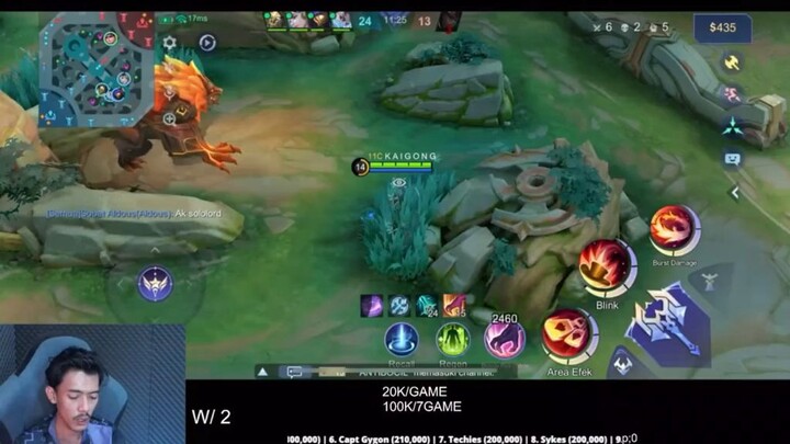 Prank Streamer pake akun kecil part 1 (end)