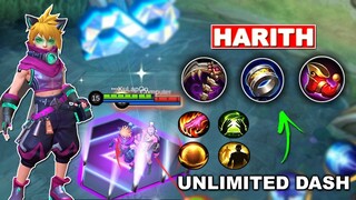 HARITH UNLI DASH | HARITH BEST BUILD | MOBILE LEGENDS