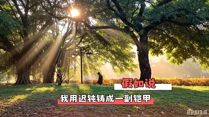Nếu như tôi đã dùng sự đần độn để rèn nên một tấm áo giáp thì sao