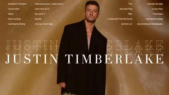 Justin Timberlake's Groove Chronicles 🕺 - Greatest Hits Full Album (2024) 🌟