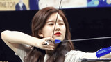 [Entertainment]Zhao Lusi in an archery competition