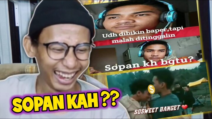 Udah Dibikin Baper Tapi Malah Ditinggalin, Sopan Kah Begitu?? - REACTION MEME INSTAGRAM