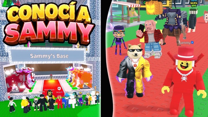 CONOCÍ a SAMMY y a los TOP MUNDIALES en la MAYOR REUNIÓN de STEAL A BRAINROT 😱🔥