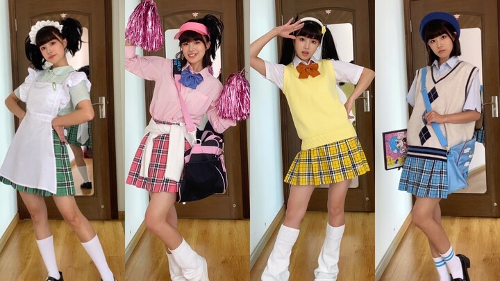 Outfit inspirasi seragam JK dari Shugo Chara!