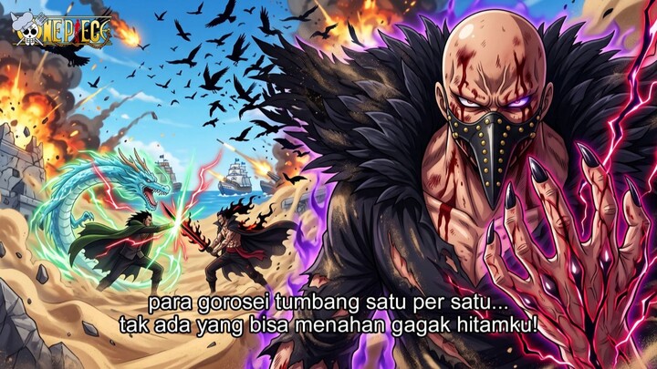 ONE PIECE TERBARU - KARASU TUNJUKKAN KEKUATAN IBLIS GAGAK HITAM! 5 GOROSEI AKHIRNYA TUMBANG! GILA!