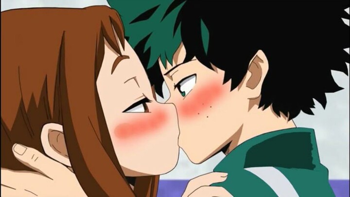deku & ochako yg sudah g tahan ingin bermain 🥵