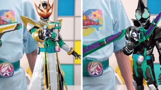 Perbandingan efek suara transformasi Kamen Rider Live dan Evil