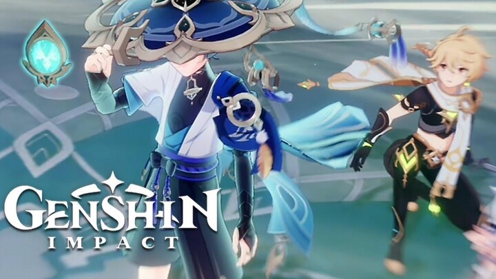 Wanderer ได้รับ Anemo Vision Cutscene Scaramouche ฟื้นความทรงจำของเขา เกนชิน อิมแพ็ค 33