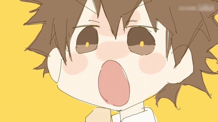 [Tutor Reborn Handwritten] Sawada Tsunayoshi's Strong Wind Slicked Back Hair