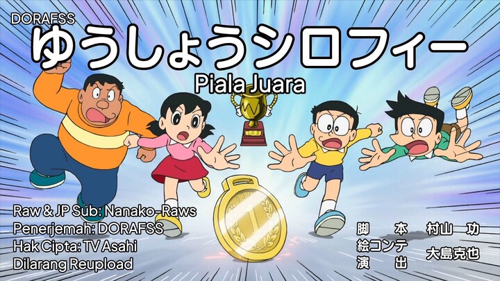 Doraemon 901 AB Sub Indo & Eng Terbaru : Piala Juara & Ribet? Palu Ajaib Pengabul Harapan