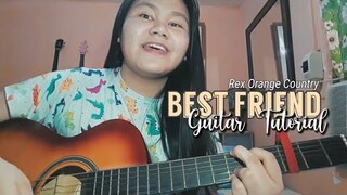 Best Friend - Rex Orange County|| Guitar Tutorial