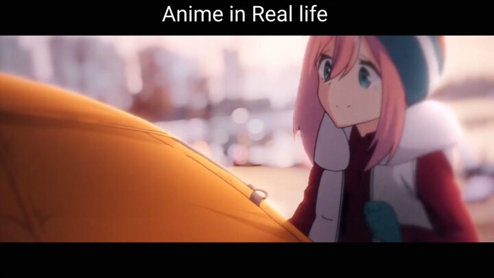 Anime in Real life credits to owner