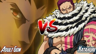 ADULT GON VS KATAKURI (Anime War) FULL FIGHT HD