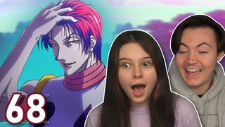 HISOKA??? | Hunter X Hunter Ep. 68 REACTION & REVIEW!!